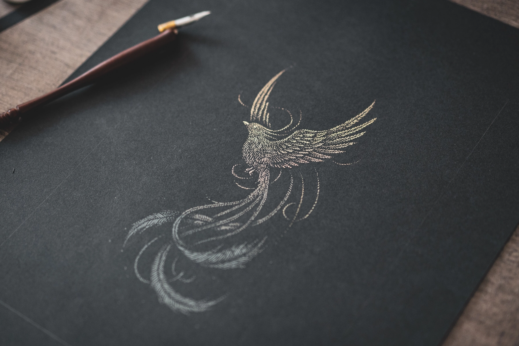 Dessin traditionnel — vue 4